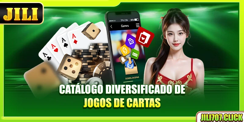 Catálogo diversificado de jogos de cartas