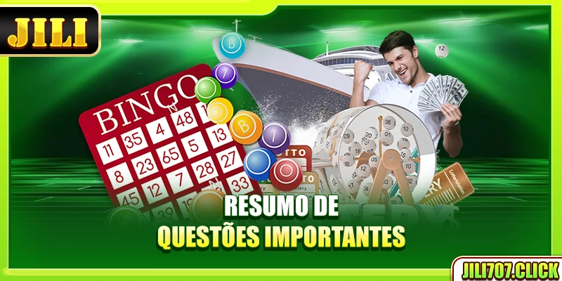 Resumo de questões importantes